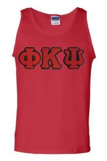 DISCOUNT- Phi Kappa Psi Lettered Tank Top