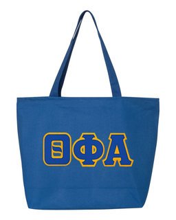 DISCOUNT- Theta Phi Alpha Lettered Tote Bag