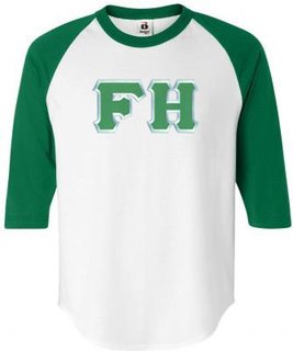 DISCOUNT- FarmHouse Fraternity Lettered Raglan Shirt