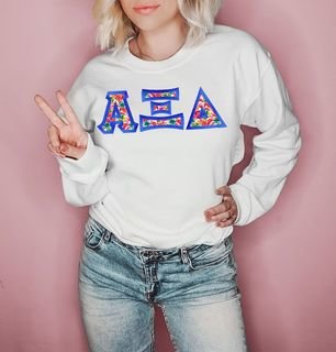 $35 Alpha Xi Delta Custom Twill Sweatshirt