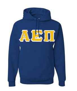 Alpha Epsilon Pi Custom Twill Hooded Sweatshirt