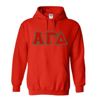 DISCOUNT Alpha Gamma Delta Lettered Hooded