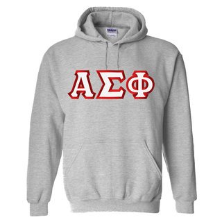 Alpha Sigma Phi Custom Twill Hooded Sweatshirt