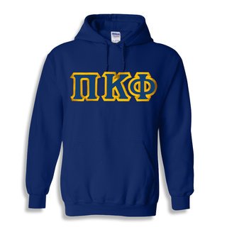Pi Kappa Phi Custom Twill Hooded Sweatshirt