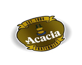 ACACIA Banner Crest - Shield Decal