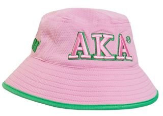 Alpha Kappa Alpha Floppy Bucket Hat