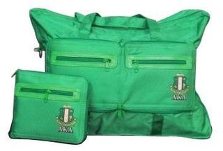 Alpha Kappa Alpha Folding Tote Bag