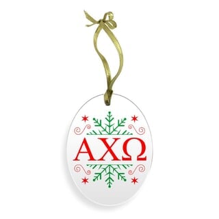 Alpha Chi Omega Christmas Ornaments Greek Clothing Greek Gear