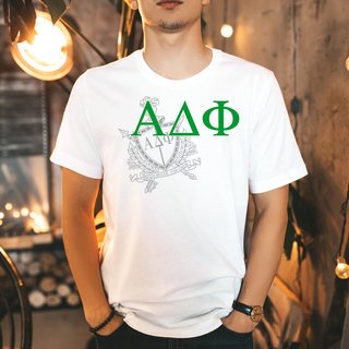 Alpha Delta Phi Greek Crest - Shield T-Shirt