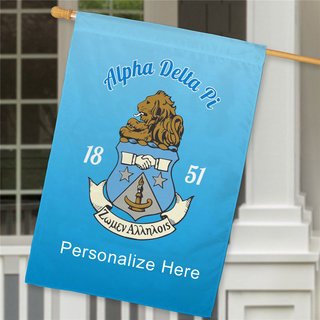 Alpha Delta Pi House Flag
