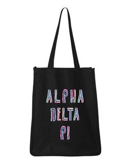 Alpha Delta Pi Jumbo All In Tote Bag