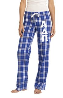 Alpha Delta Pi Women's Flannel Plaid Pant - PJ's