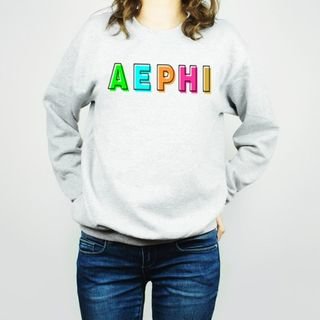 Alpha Epsilon Phi Leah Crew Sweatshirt