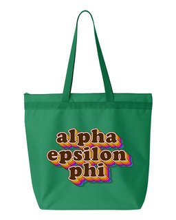 Alpha Epsilon Phi Maya Tote Bag