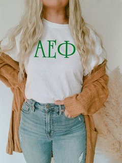 Alpha Epsilon Phi University Greek T-Shirts