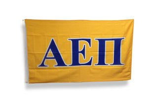 Alpha Epsilon Pi Big Greek Letter Flag