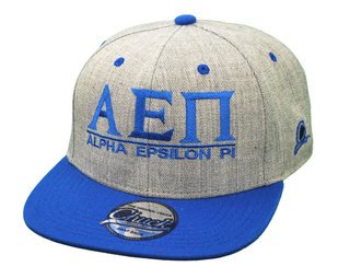 Alpha Epsilon Pi Flatbill Snapback Hats Original