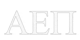 Alpha Epsilon Pi Greek Letter Window Sticker Decal