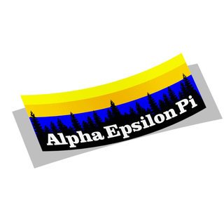 Alpha Epsilon Pi Mountain Decal Sticker