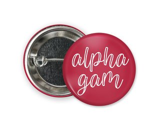 Alpha Gamma Delta Kem Button