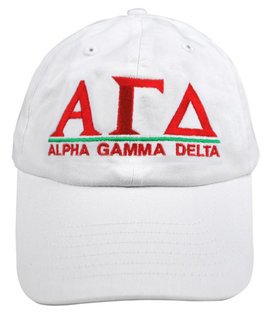 Alpha Gamma Delta World Famous Line Hat