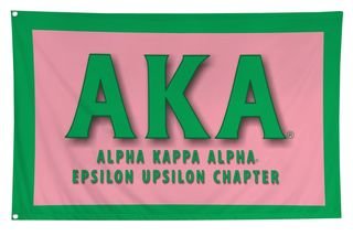 Alpha Kappa Alpha 3 X 5 Flag