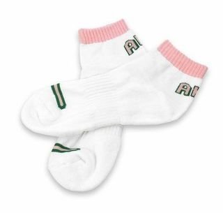Alpha Kappa Alpha Pink Stripe Socks