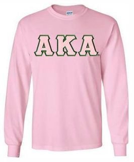 Alpha Kappa Alpha Long Sleeve T-shirts