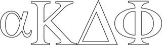 alpha Kappa Delta Phi Greek Letter Window Sticker Decal