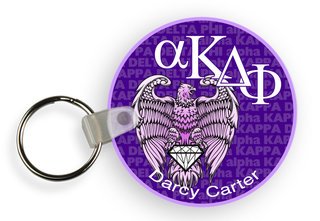 Alpha Kappa Delta Phi Mascot Keychain