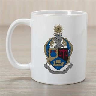 Alpha Kappa Psi Greek Crest Coffee Mug - Personalized!