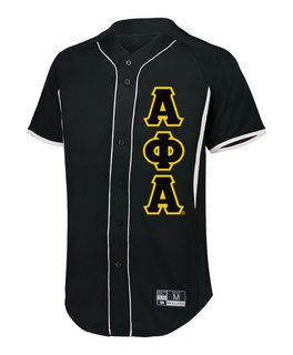 Alpha Phi Alpha Lettered Baseball Jersey