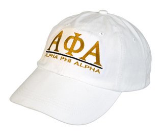 Alpha Phi Alpha Line Cap - FREE GROUND SHIPPING