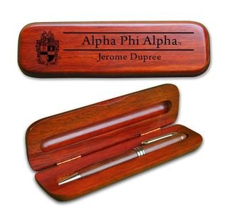 Alpha Phi Alpha Wooden Pen Set