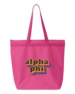 Alpha Phi Maya Tote Bag