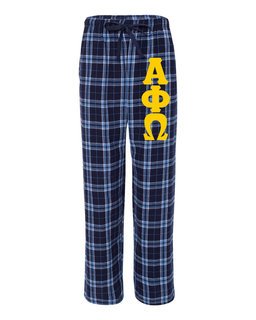 Alpha Phi Omega Pajamas Flannel Pant
