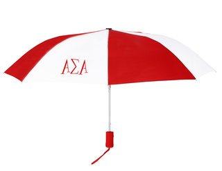 Alpha Sigma Alpha Lettered Umbrella