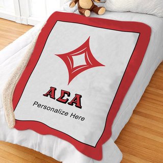 Alpha Sigma Alpha Sherpa Lap Blanket