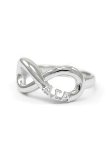 Alpha Sigma Alpha sorority Infinity Ring