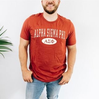 Alpha Sigma Phi arch tee