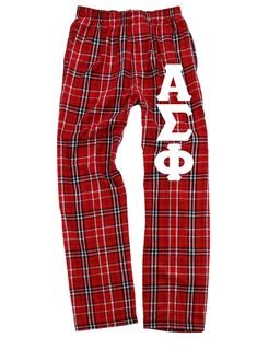 Alpha Sigma Phi Pajamas Flannel Pant
