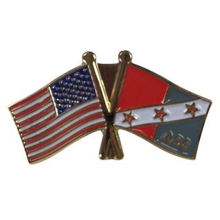 Alpha Sigma Phi USA Flag Lapel Pin