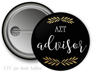 Alpha Sigma Tau Advisor Button