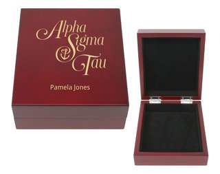 Alpha Sigma Tau Mascot Keepsake Box