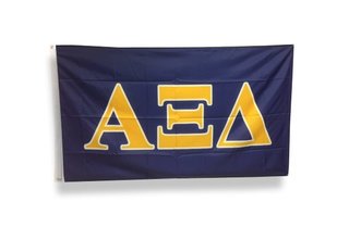 Alpha Xi Delta Big Greek Letter Flag