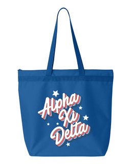 Alpha Xi Delta Flashback Tote Bag