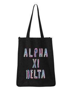 Alpha Xi Delta Jumbo All In Tote Bag