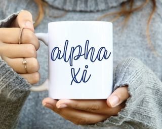 Alpha Xi Delta Kem Mug
