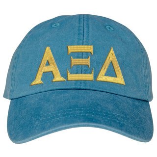 Alpha Xi Delta Lettered Premium Pastel Hat