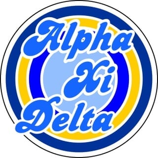 Alpha Xi Delta Stickers Decals Greek Gear